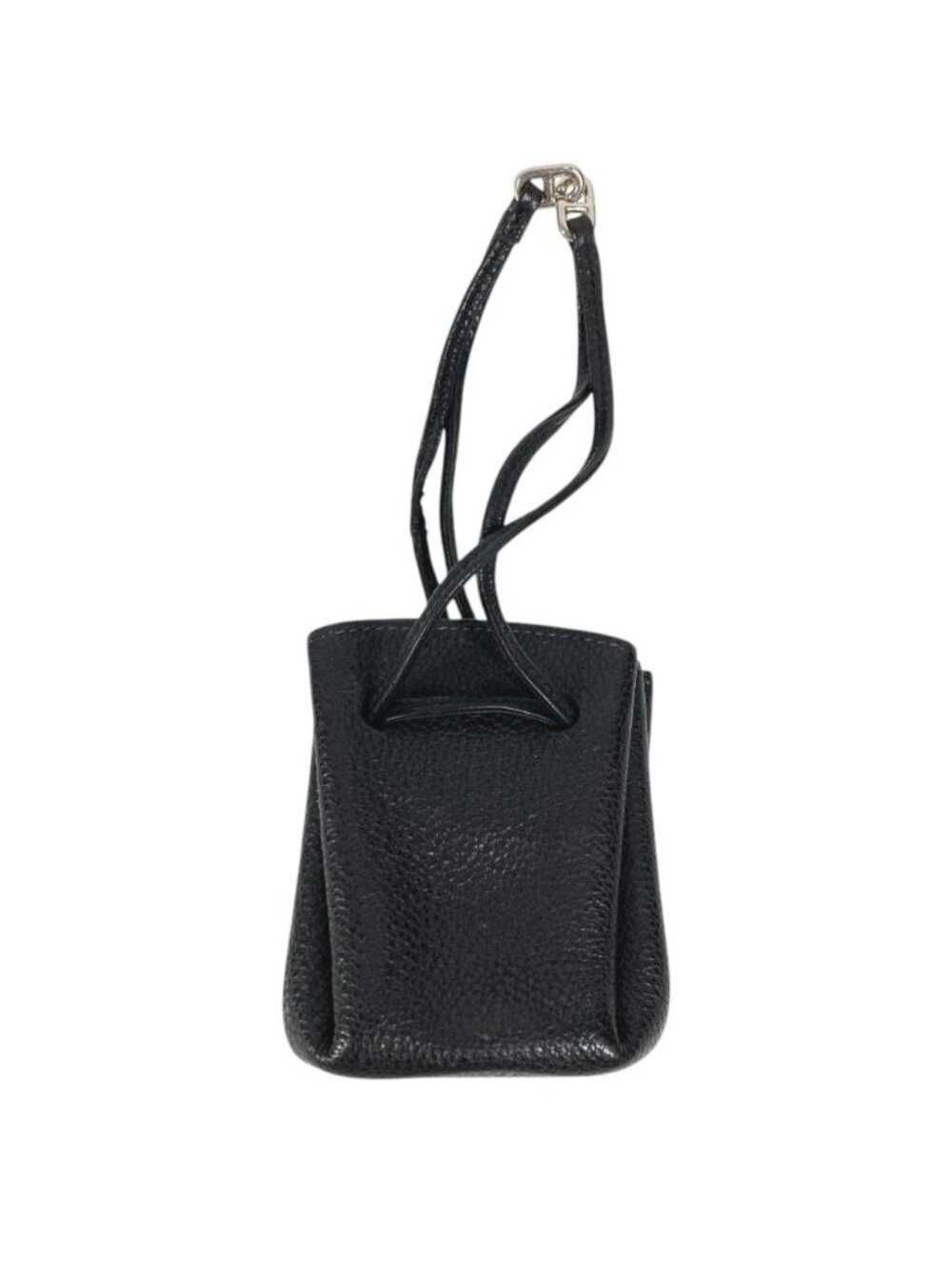 Hermes Pouch Vespa Leather Black